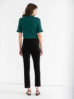 Velvet Slim Leg Pant