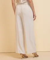 Viscose Linen Wide Leg Pants