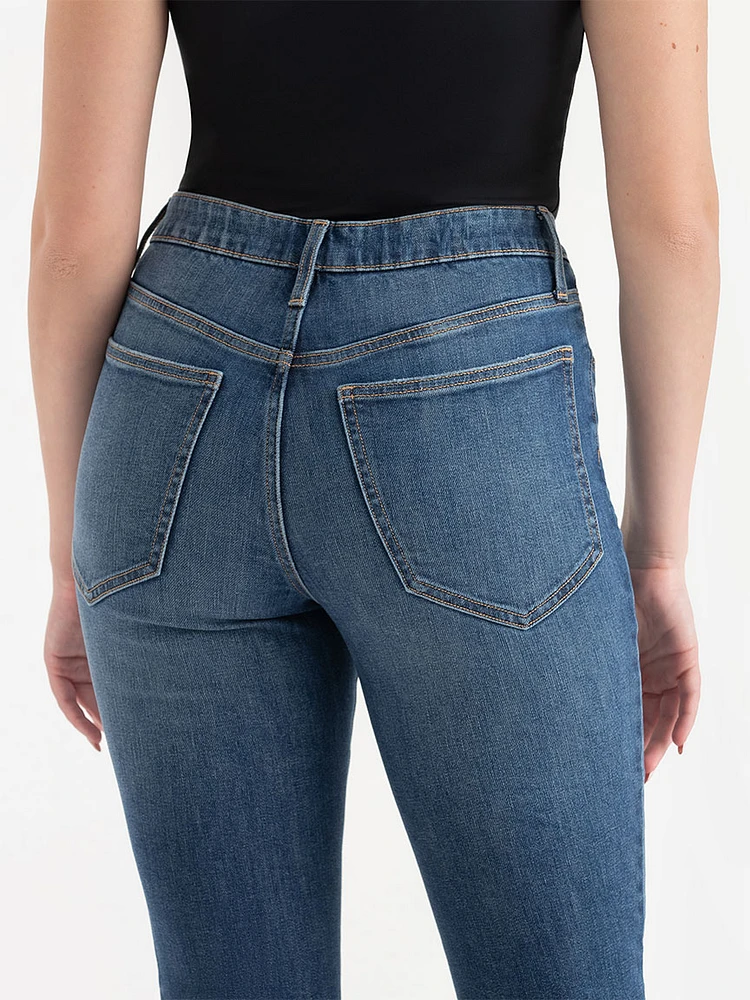 Stevie High Rise Straight Leg Jeans