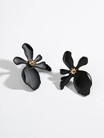 Abstract Flower Earrings