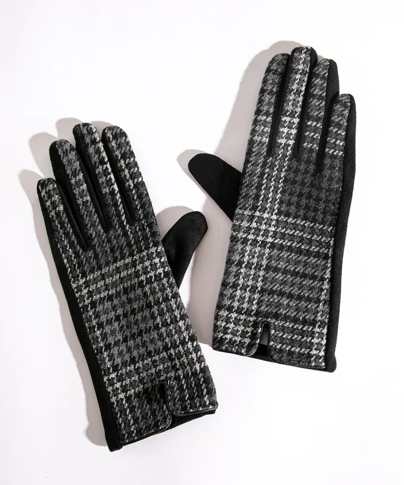 Plaid Gloves