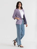 Roll Sleeve Blazer Crepe