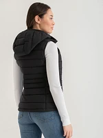 Peyton Packable Vest with Removable Hood