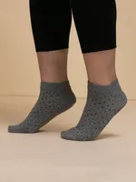 Fine Dot Ankle Socks