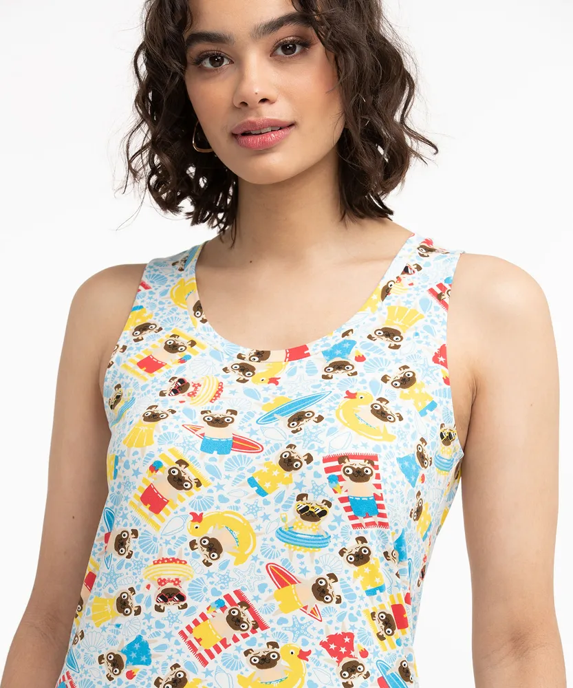 Dog Pajama Tank Top