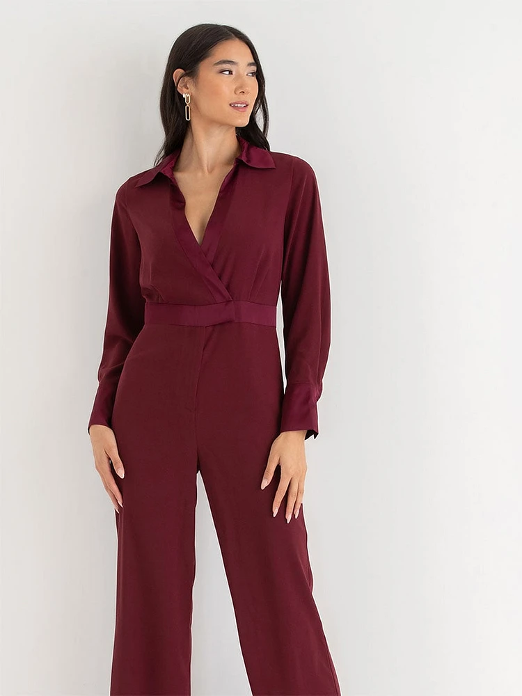 Crepette Wide Leg Jumpsuit