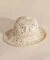 Straw Bucket Hat