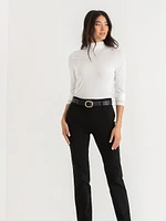 Modal Long Sleeve Turtleneck Shirt