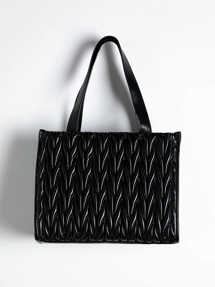 Quilted Tote Bag