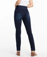 Pull-On Straight Leg Jean