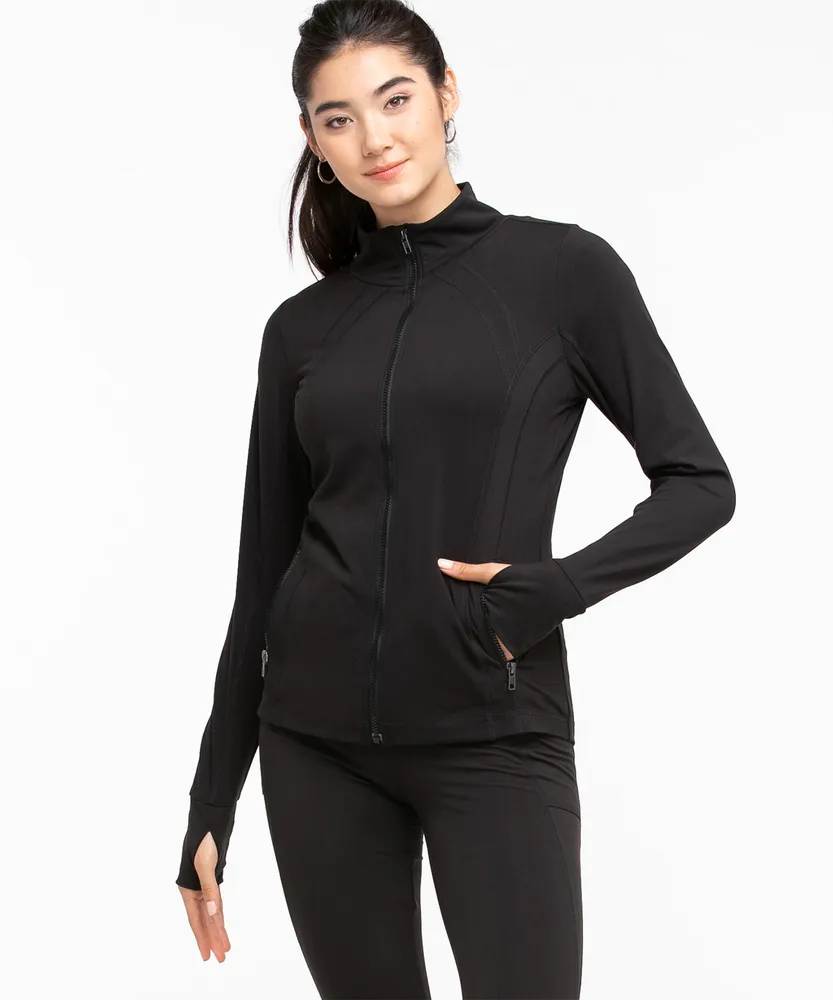 Zip Front Active Jacket