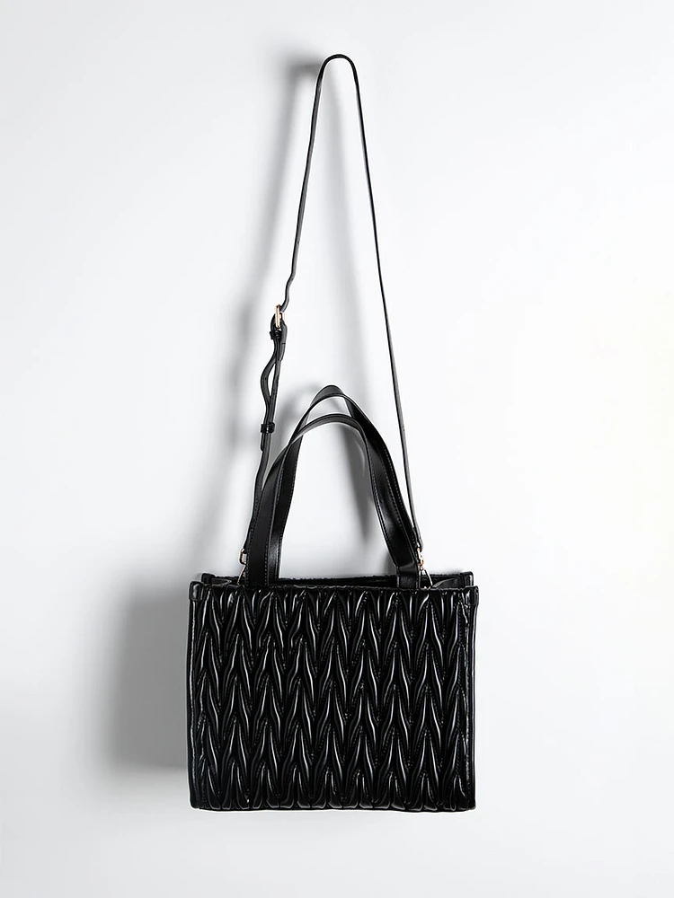 Quilted Tote Bag