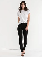 Alfie Pull-On Slim Pant Microtwill