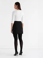 Double Knit Mini skirt