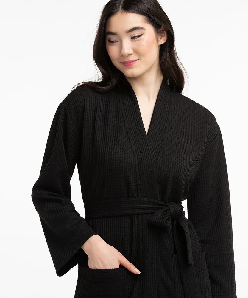 Waffle Knit PJ Robe