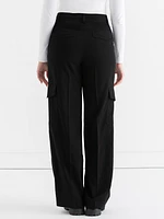 Weslee Wide Leg Crepe Pant