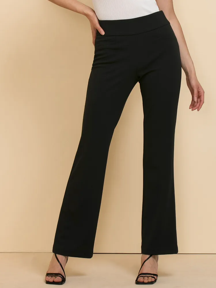 RICKI'S Ponte Pull On Bootcut Pant by Jules & Leopold