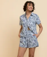 Short Sleeved Collared Shirt