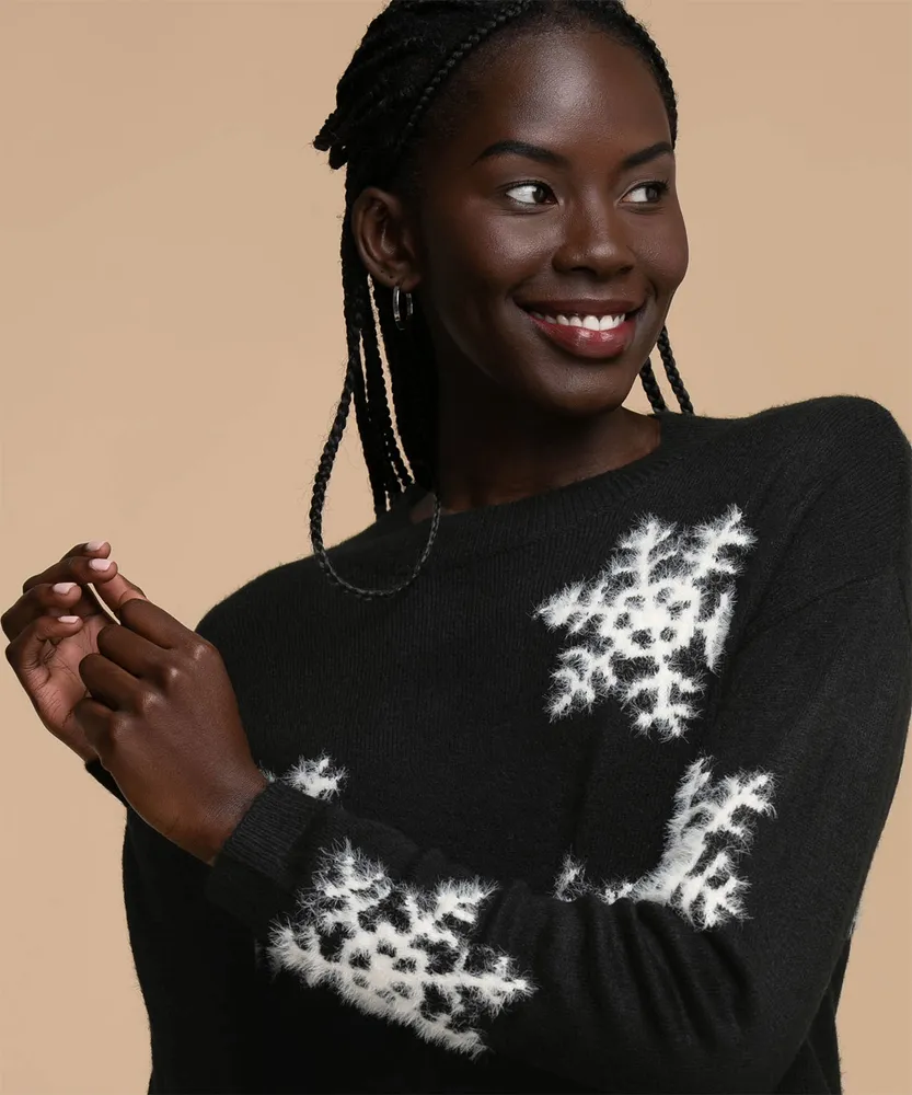 Snowflake Tunic Sweater