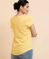 Scoop Shirttail Tee
