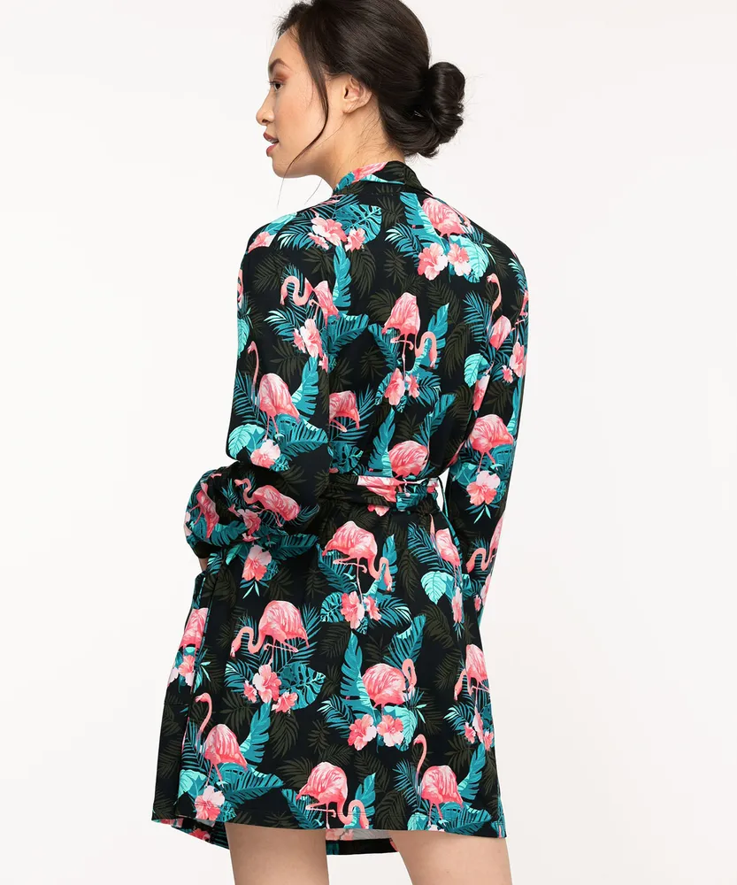 Flamingo Pajama Robe