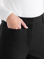 Spencer Straight Pant Patterned Microtwill