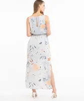 Sleeveless Side Slit Maxi Dress