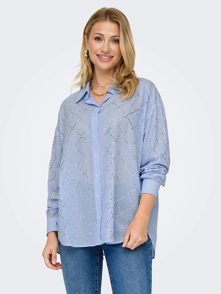 Julie Relaxed Cotton Blouse