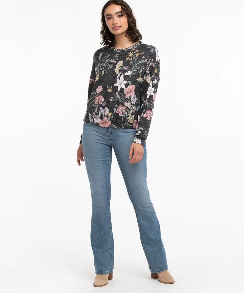 Bubble Hem Hacci Top