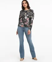 Bubble Hem Hacci Top