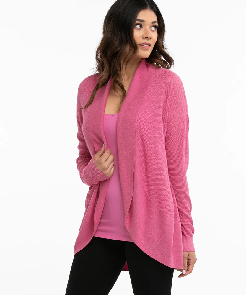 Mesh Cocoon Cardigan