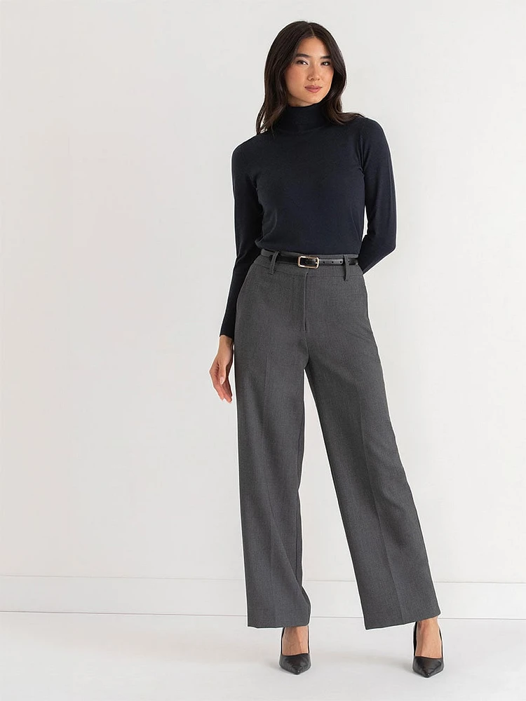 Cashmere-Blend Turtleneck Sweater