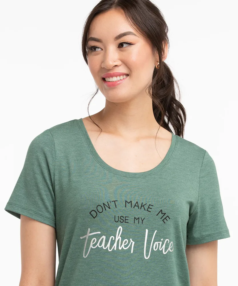 Eco-Friendly 'Teacher Love' Tee