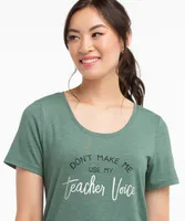 Eco-Friendly 'Teacher Love' Tee