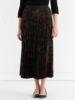 Pleated Midi Skirt