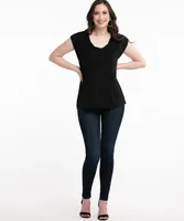 Eco-Friendly Twist Neck Tee