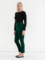 Velvet Slim Leg Pant