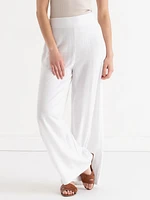 Linen Wide Leg Pant