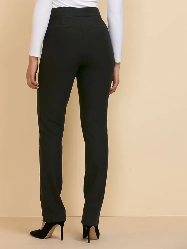 Sam Slim Straight Leg Luxe Ponte