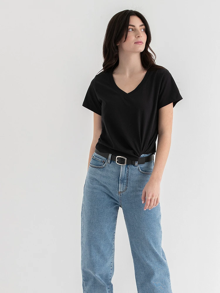 V-Neck Relaxed Tee