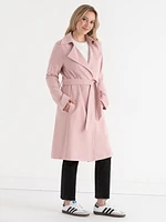 Belted Trench Coat Blazer