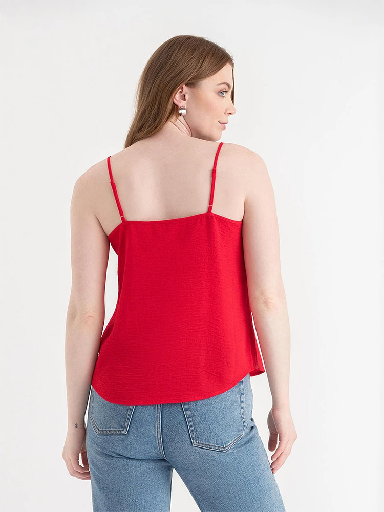 Rick Rack Detail Strappy Top