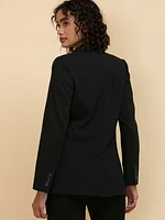 London Double Breasted Relaxed Blazer Luxe Tailored