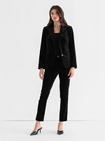 Classic Velvet Blazer