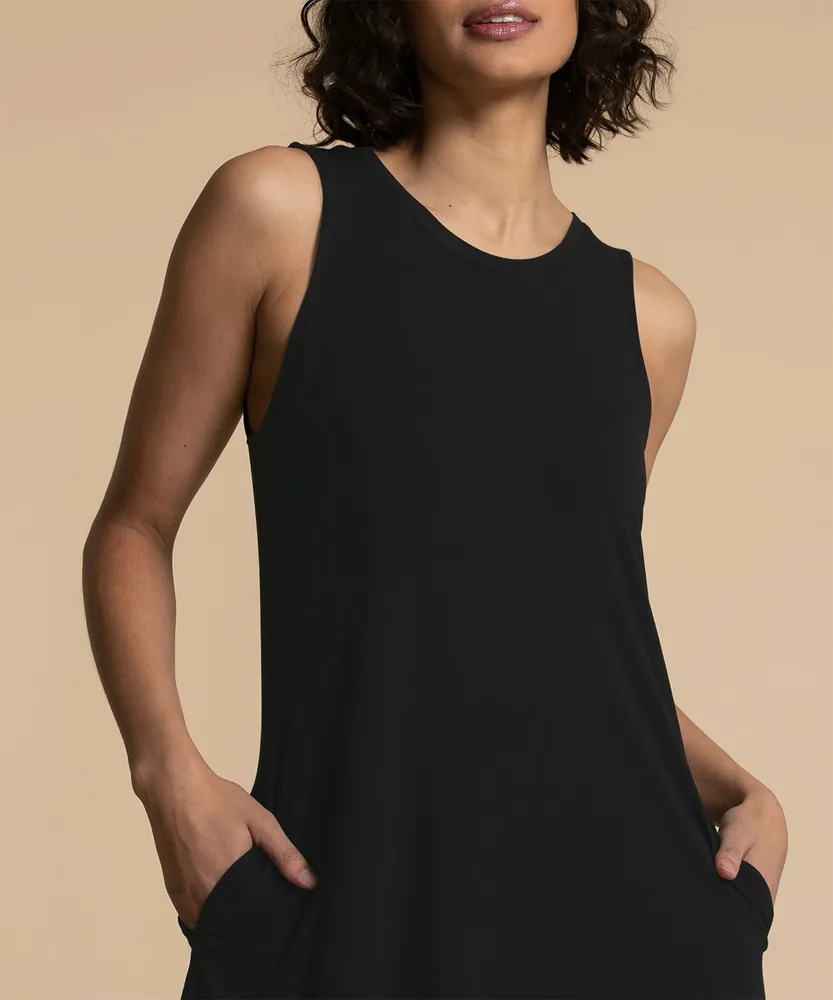 Sleeveless A-Line Dress