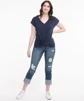 Eco-Friendly Twist Front Top