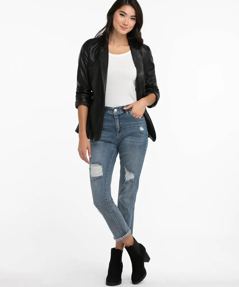 Long Sleeve Scoop Neck Top