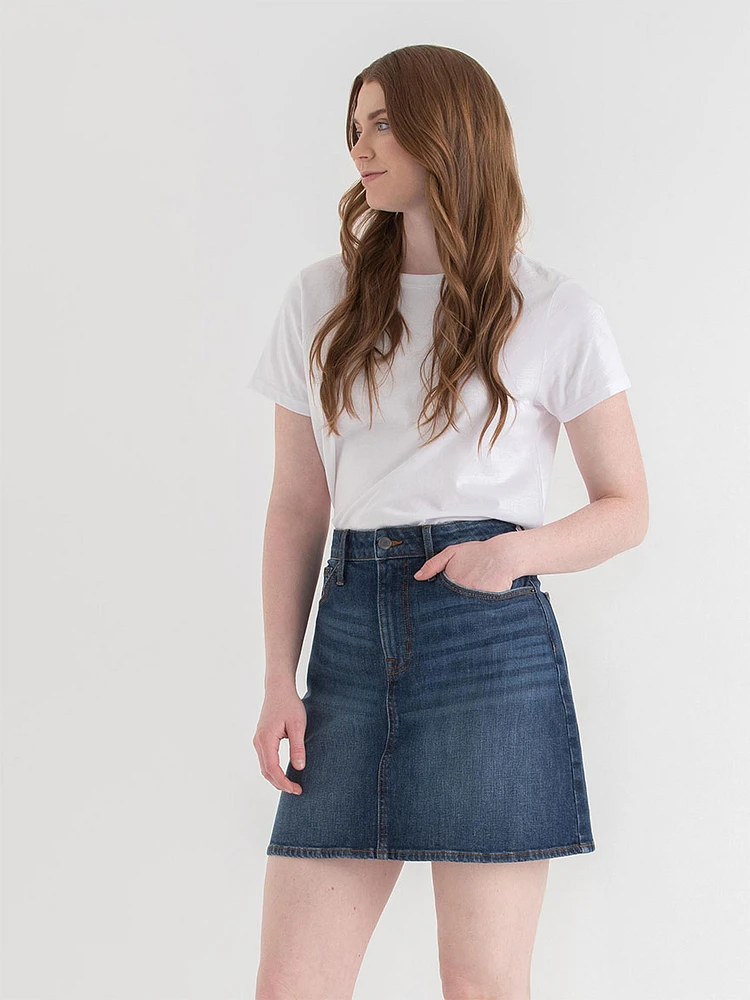 Denim Mini Skirt