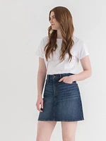 Denim Mini Skirt