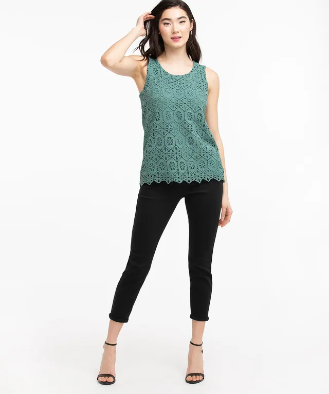 Eco-Friendly Sleeveless Crochet Top